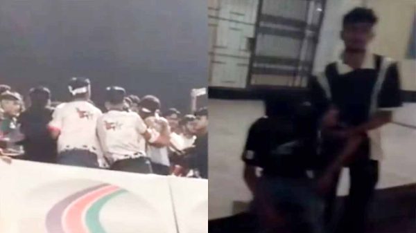 স্টেডিয়ামে ‘জয় বাংলা’ স্লোগান, সংঘর্ষে আহত ১০