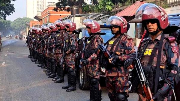ঢাকাসহ ৪ জেলায় বিজিবি মোতায়েন