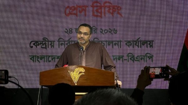 ভারতের সঙ্গে চুক্তির বিষয়ে তাহেরের বক্তব্য নিয়ে সাংবাদিকদের প্রশ্নে মাহদীর জবাব