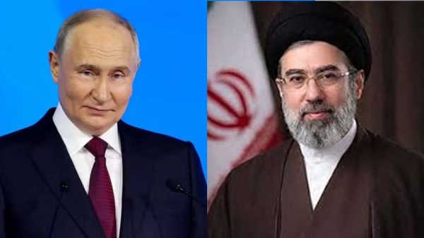 মোজতবা খামেনিকে অভিনন্দন জানালেন পুতিন